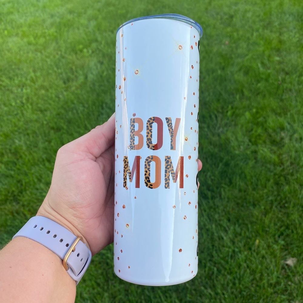 *NEW* Boy Mom 20oz Stainless Steel Tumbler